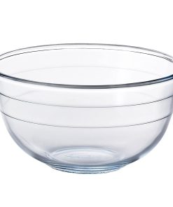 Âu, bát trộn salad 21cm thủy tinh chịu nhiệt sản xuất tại Pháp Aderia H-3764